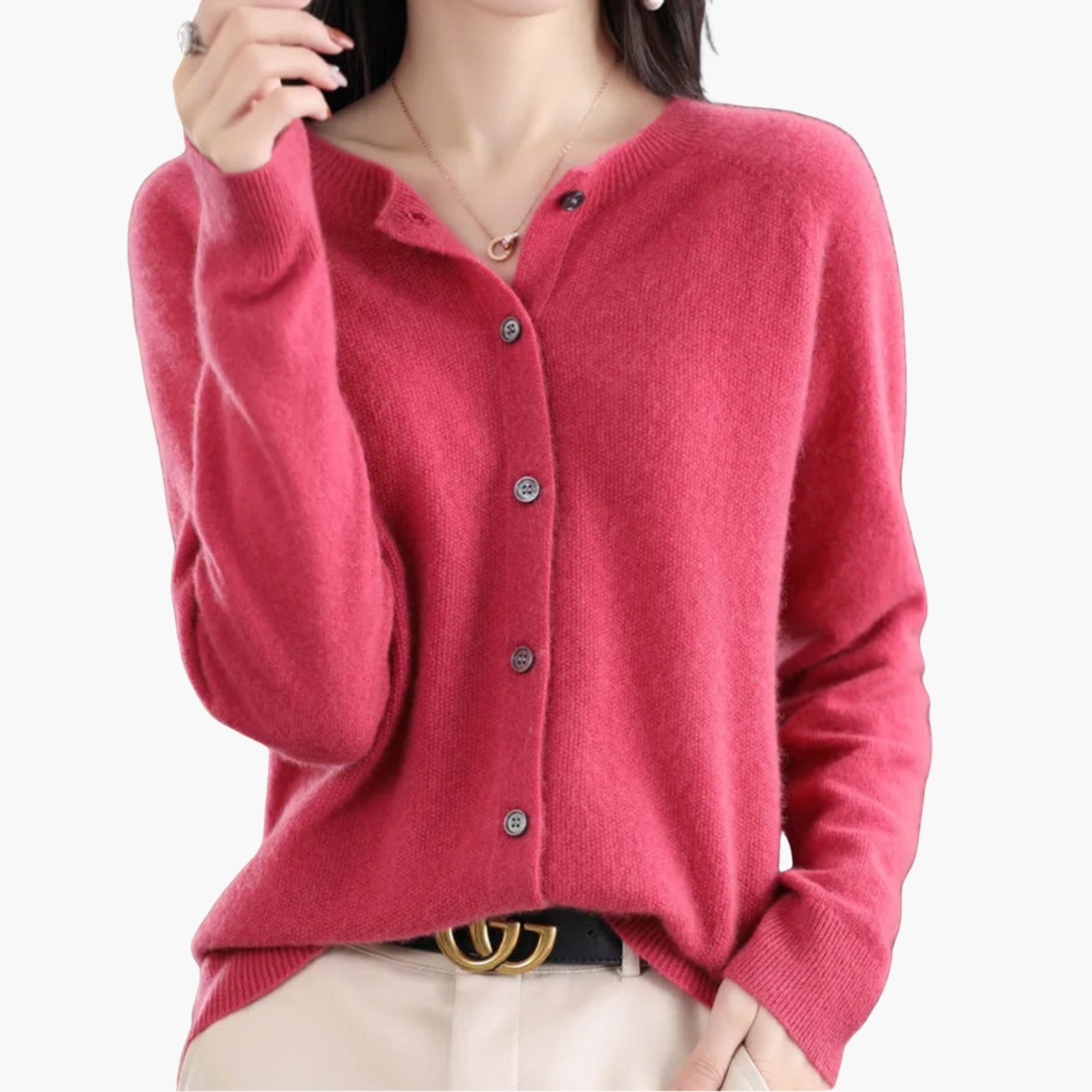 Women's cashmere cardigan