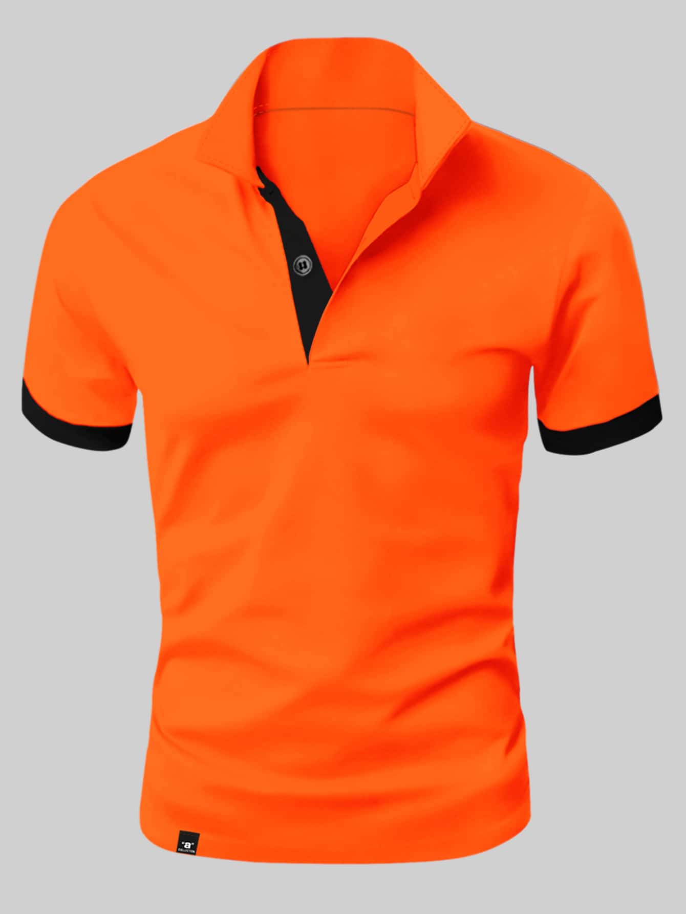 T-shirt slim fit pour homme avec fermeture à boutons - Haut à manches courtes et col Henley, respirant, idéal pour un look estival décontracté et un confort au quotidien