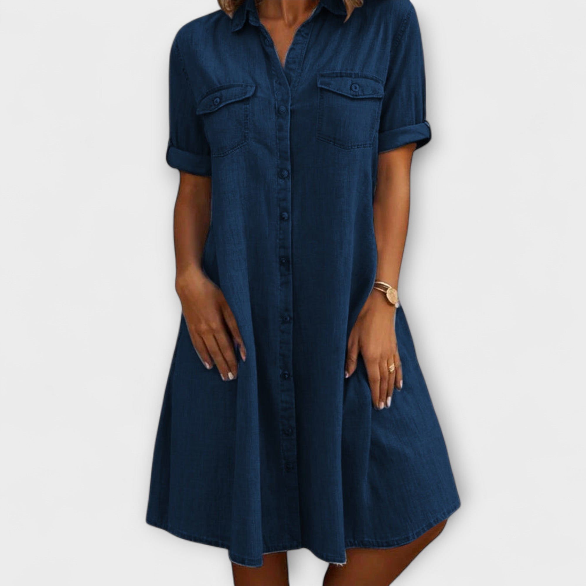 Posy - Vestido casual de línea A