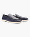 Mocassins en cuir véritable pour homme | Chaussures sans lacets légères en cuir de vachette | Chaussures de ville décontractées et confortables, dotées d'une semelle souple en caoutchouc