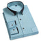 Pánská elastická košile do práce, která se nemusí žehlit | Košile s úzkým střihem, která se nemačká, vhodná do kanceláře | Pohodlná formální košile s dlouhým rukávem
