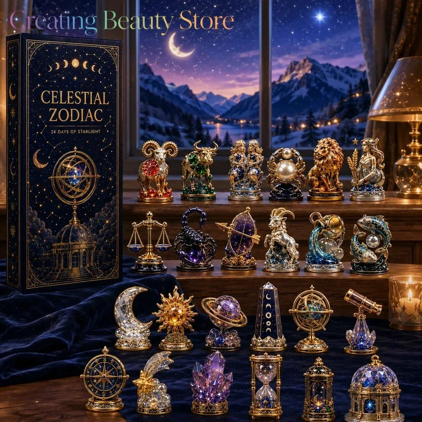2026 Magic Animal-julekalender – Christmas Crystal-serien – Kalender-blindbox
