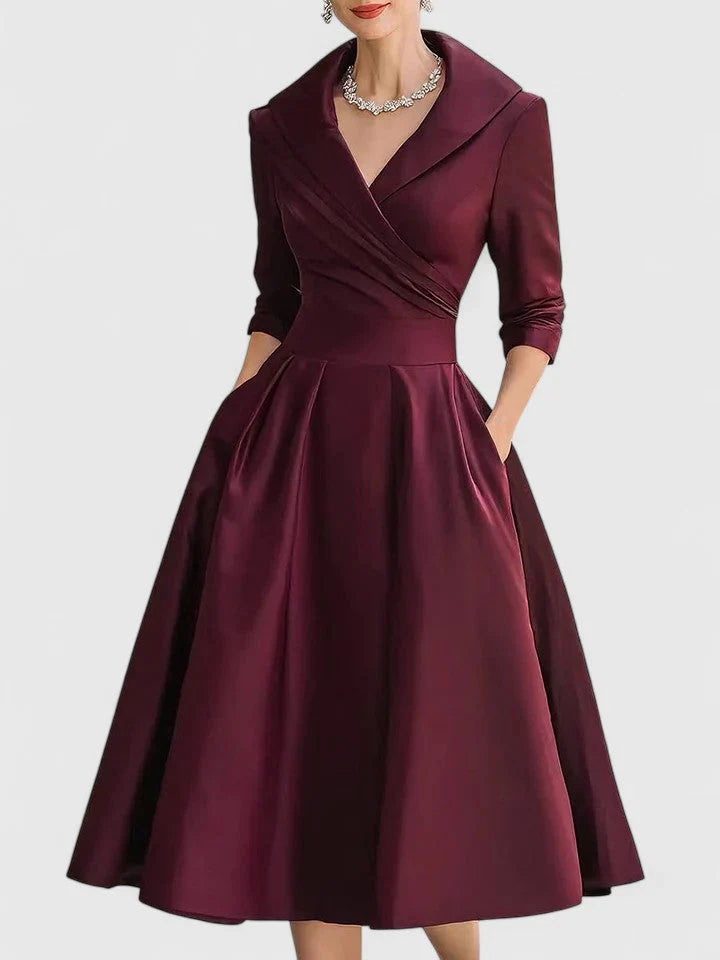 Robe midi élégante