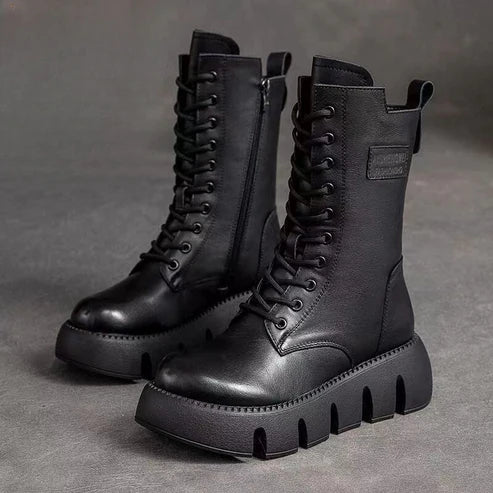 Dámské elegantní zimní boty Premium - stylové zateplené boty pro ženy