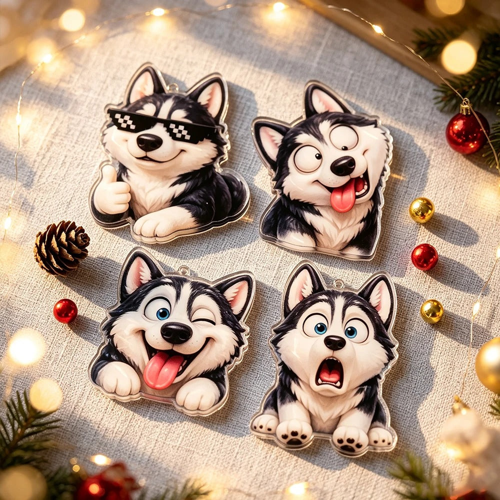 Julekalender til hunde 2026 – 24-dages nedtælling med husky-tema til hundeejere