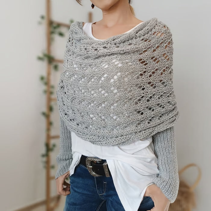 Écharpe douillette de style bohémien pour femmes