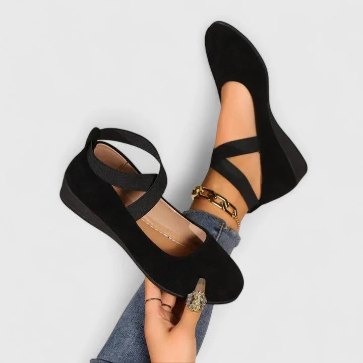 Chaussures orthopédiques sans lacets pour femmes – Mocassins confortables pour la marche, dotés d'un soutien de voûte plantaire rembourré, à porter toute la journée et pour vos déplacements quotidiens