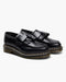 Mocassins à pompons en cuir pour homme avec semelle crantée | Chaussures à enfiler à franges épaisses | Chaussures de ville en cuir véritable avec semelle profilée