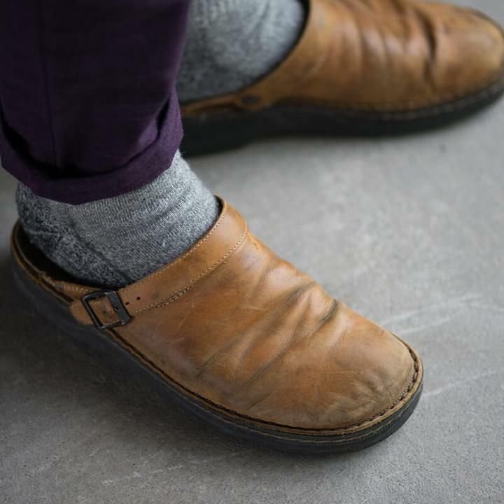 Buckle Slip-On Clogs for Men - Image 2