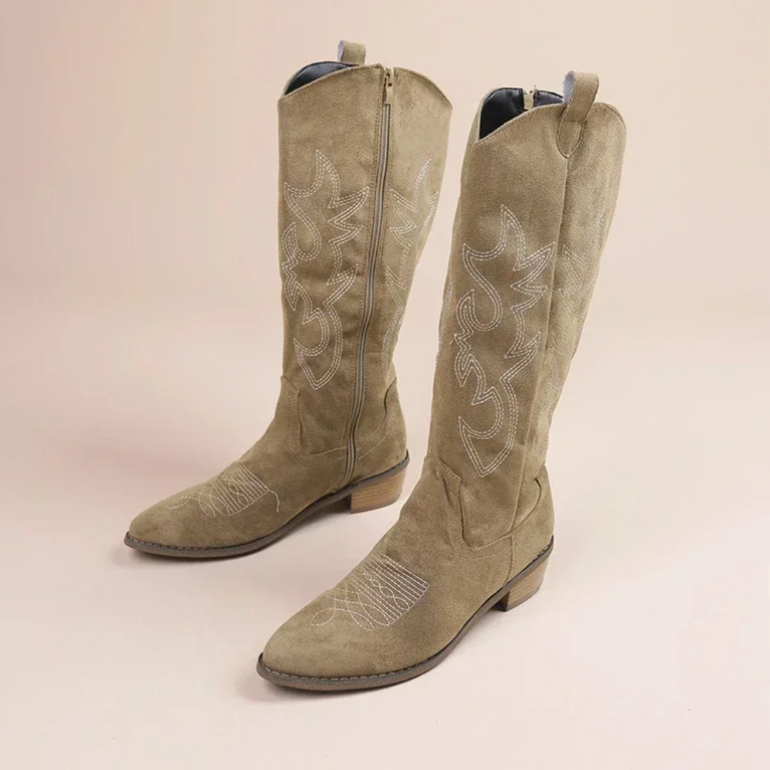 Georgina - smarte cowboystøvler