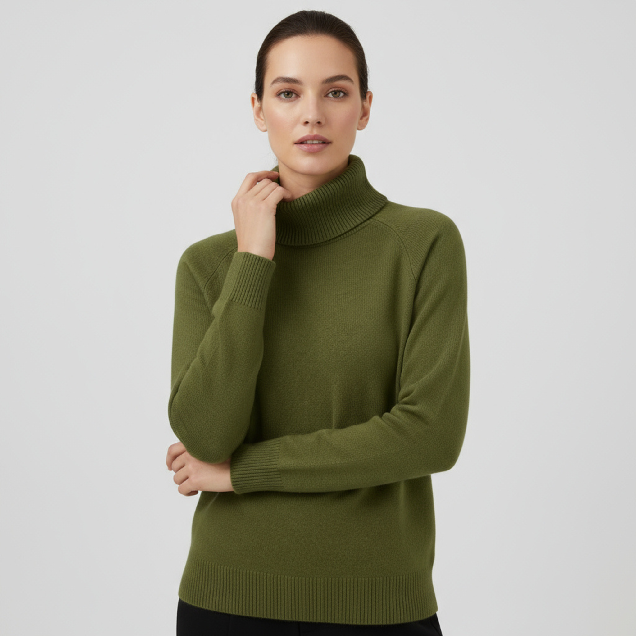 Maglione dolcevita da donna - Eleganza senza tempo e comfort moderno