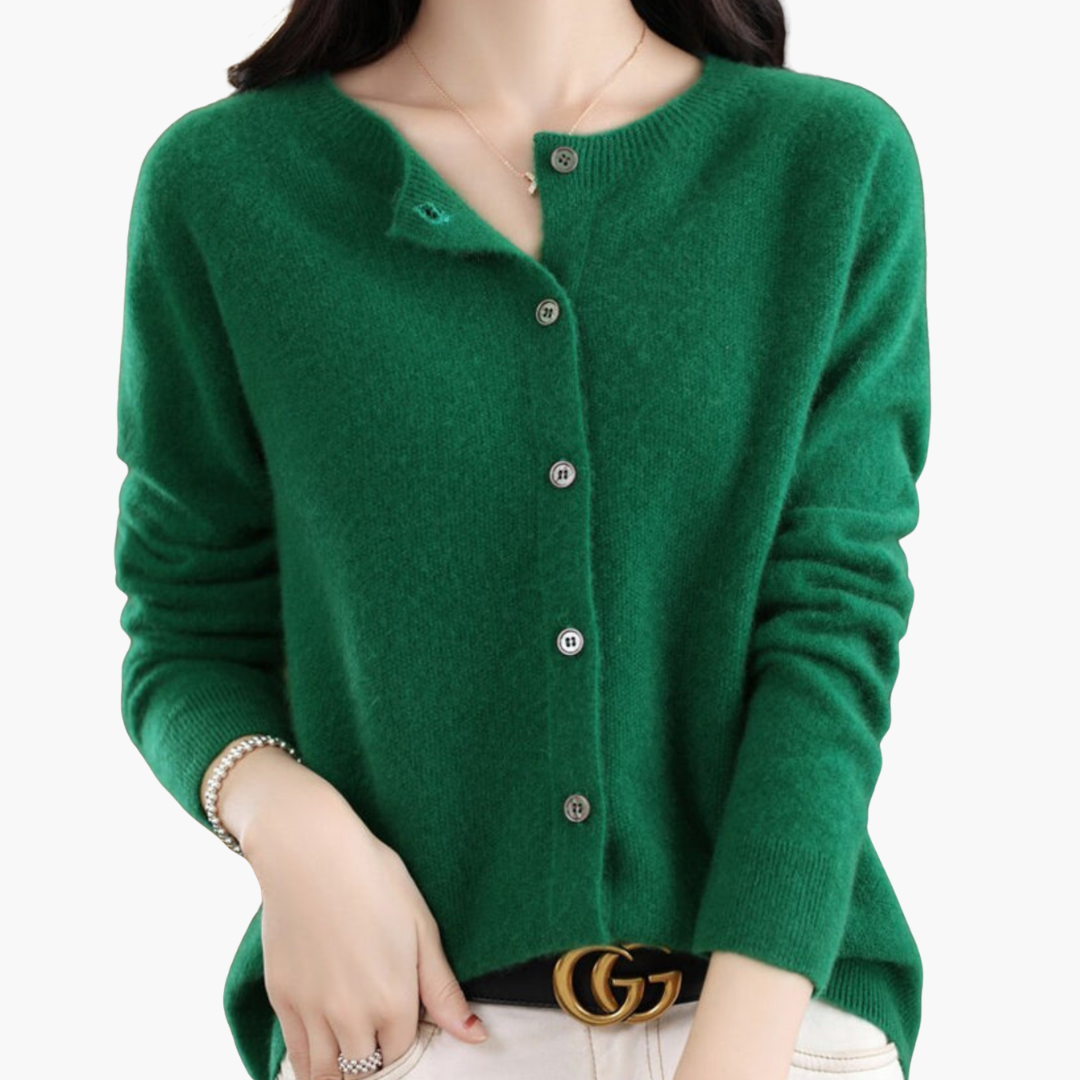Women's cashmere cardigan