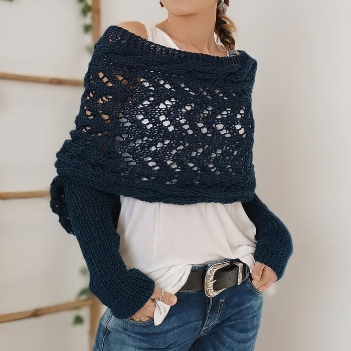 Écharpe douillette de style bohémien pour femmes