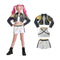 Conjunto de disfraz de cosplay de Zoey para niñas – Disfraz de Halloween de la serie «Demon Hunters» de K-Pop para juegos de rol