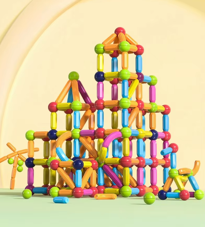 MagnaFun Blocks - Jouets magnétiques pour un jeu créatif et éducatif