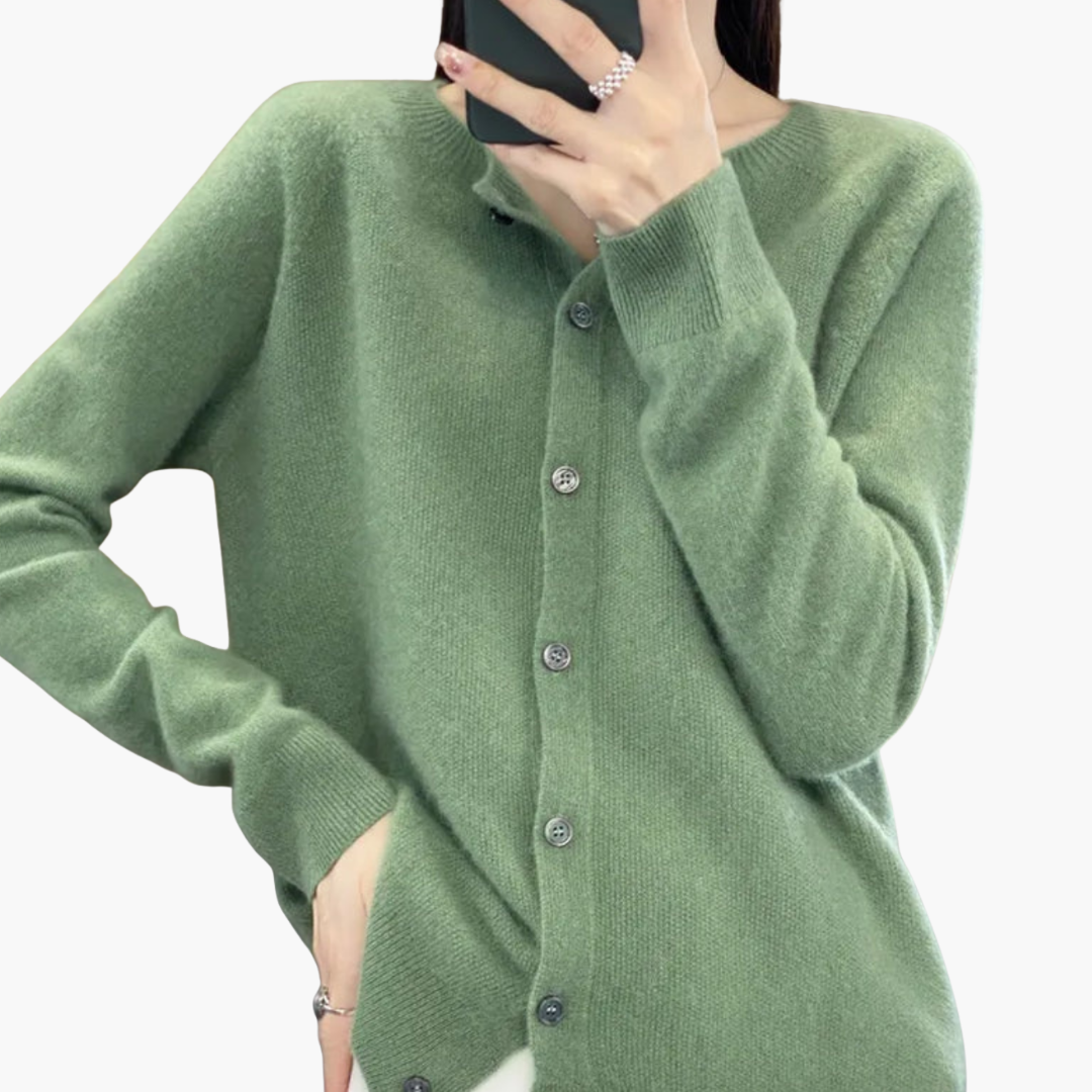 Women's cashmere cardigan