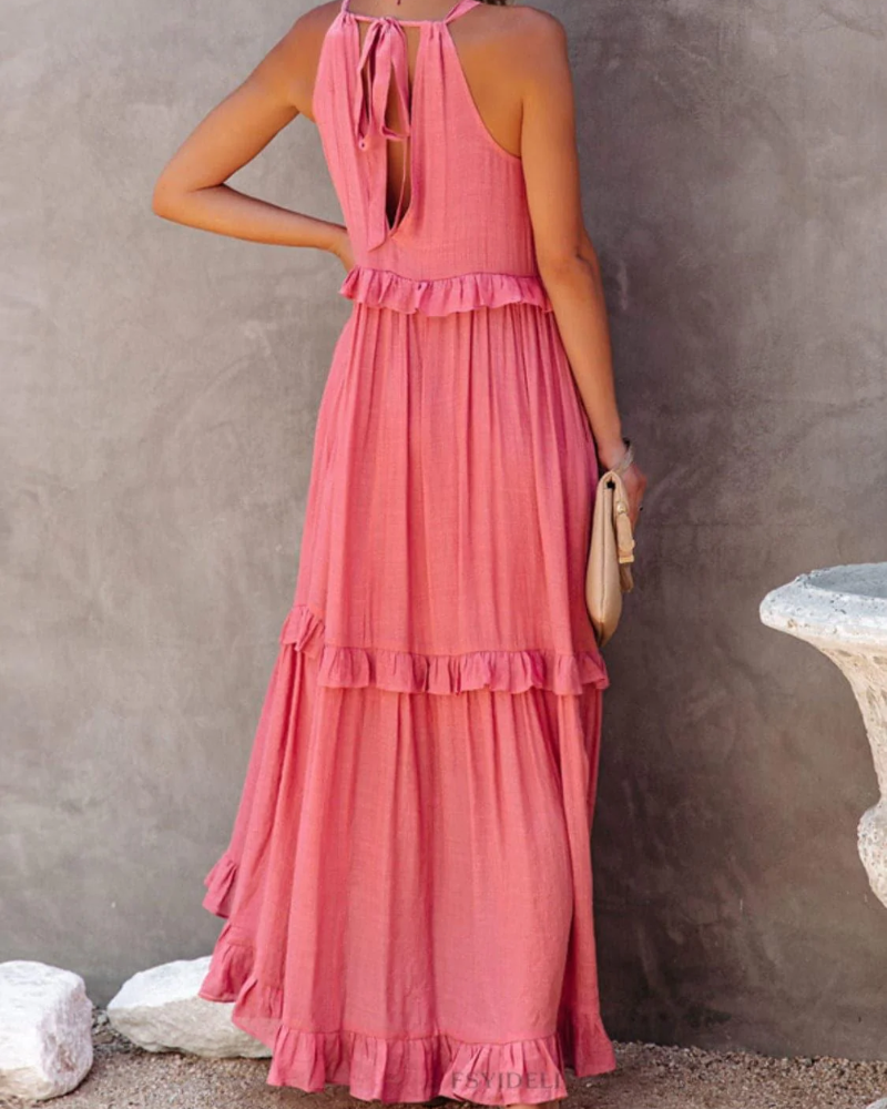 Elegant Flowy Maxi Dress | Flattering Fit