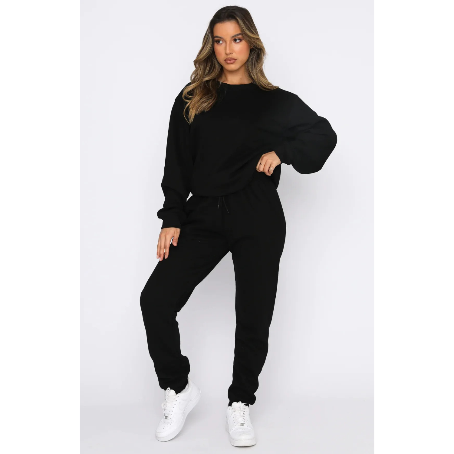Oversized Crew Neck Sweater for Women - Image 4