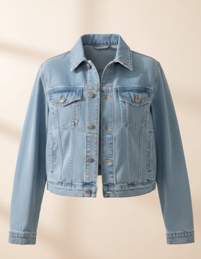 Abigail - Πολύχρωμο τζιν μπουφάν