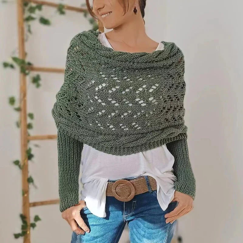 Écharpe douillette de style bohémien pour femmes