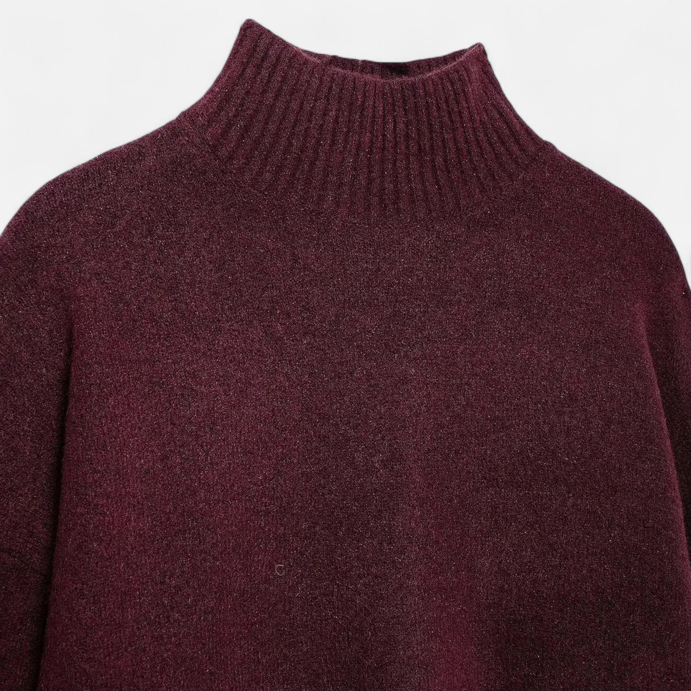 Pull à col roulé pour femme - Un style vintage chaleureux à l'élégance intemporelle