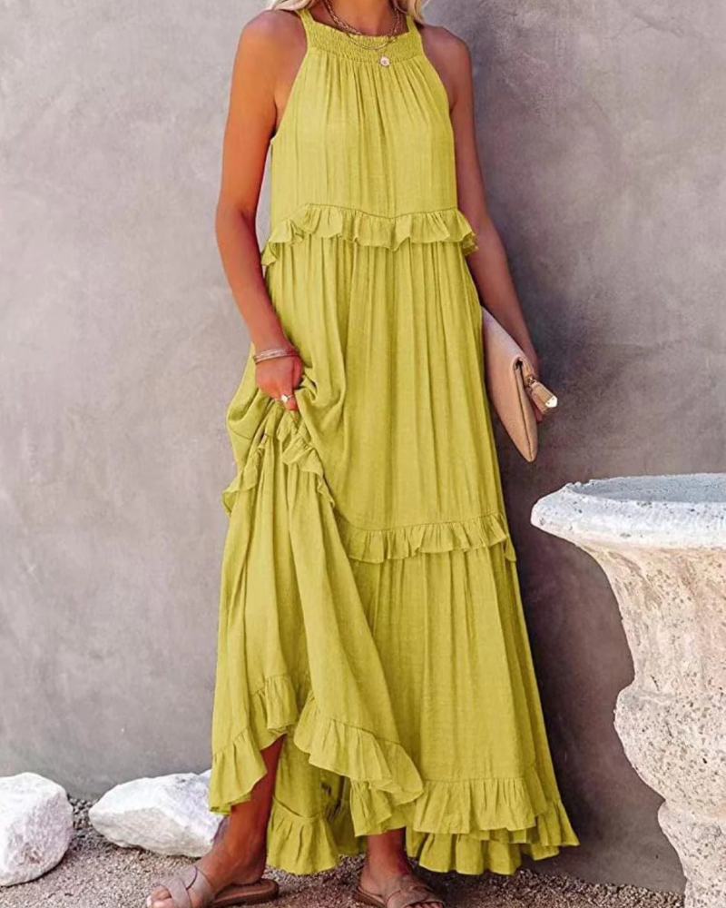 Elegant Flowy Maxi Dress | Flattering Fit