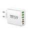 65W Multi-Port USB Wall Charger