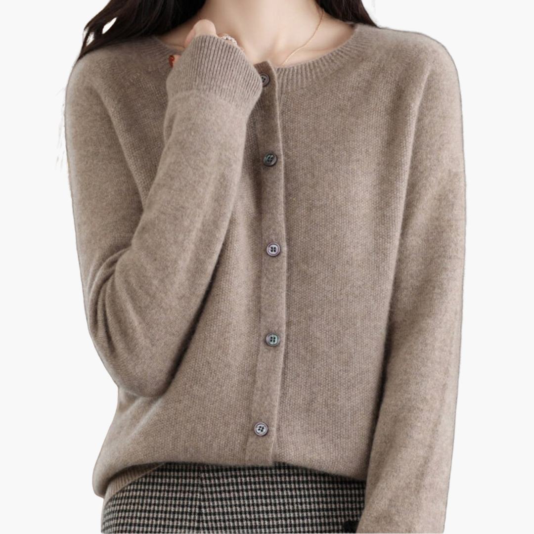 Women's cashmere cardigan