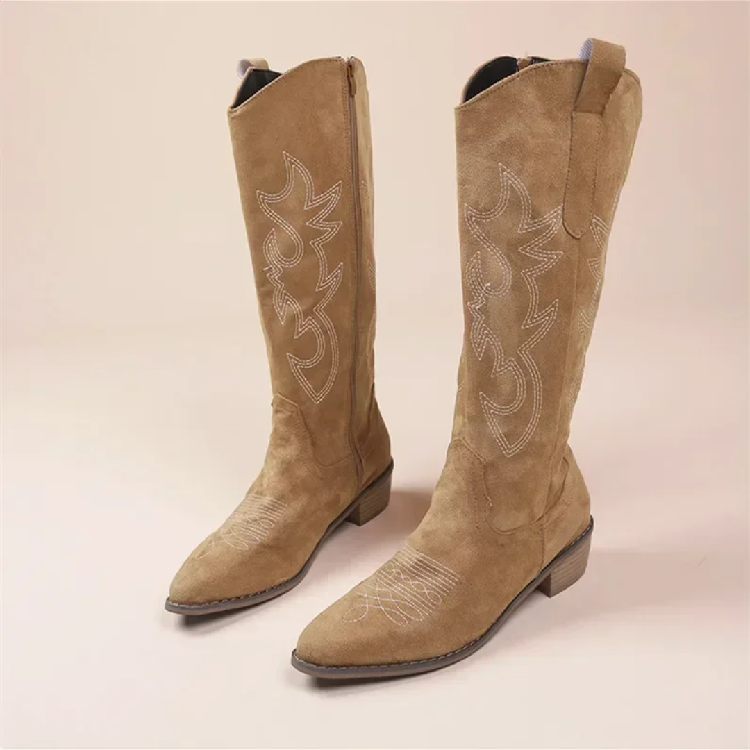 Georgina - smarte cowboystøvler