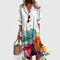 Women's Boho Midi Summer Dress | Relaxed Fit Flowing Silhouette for Casual Wear and Travel | Comfortable Everyday Style
