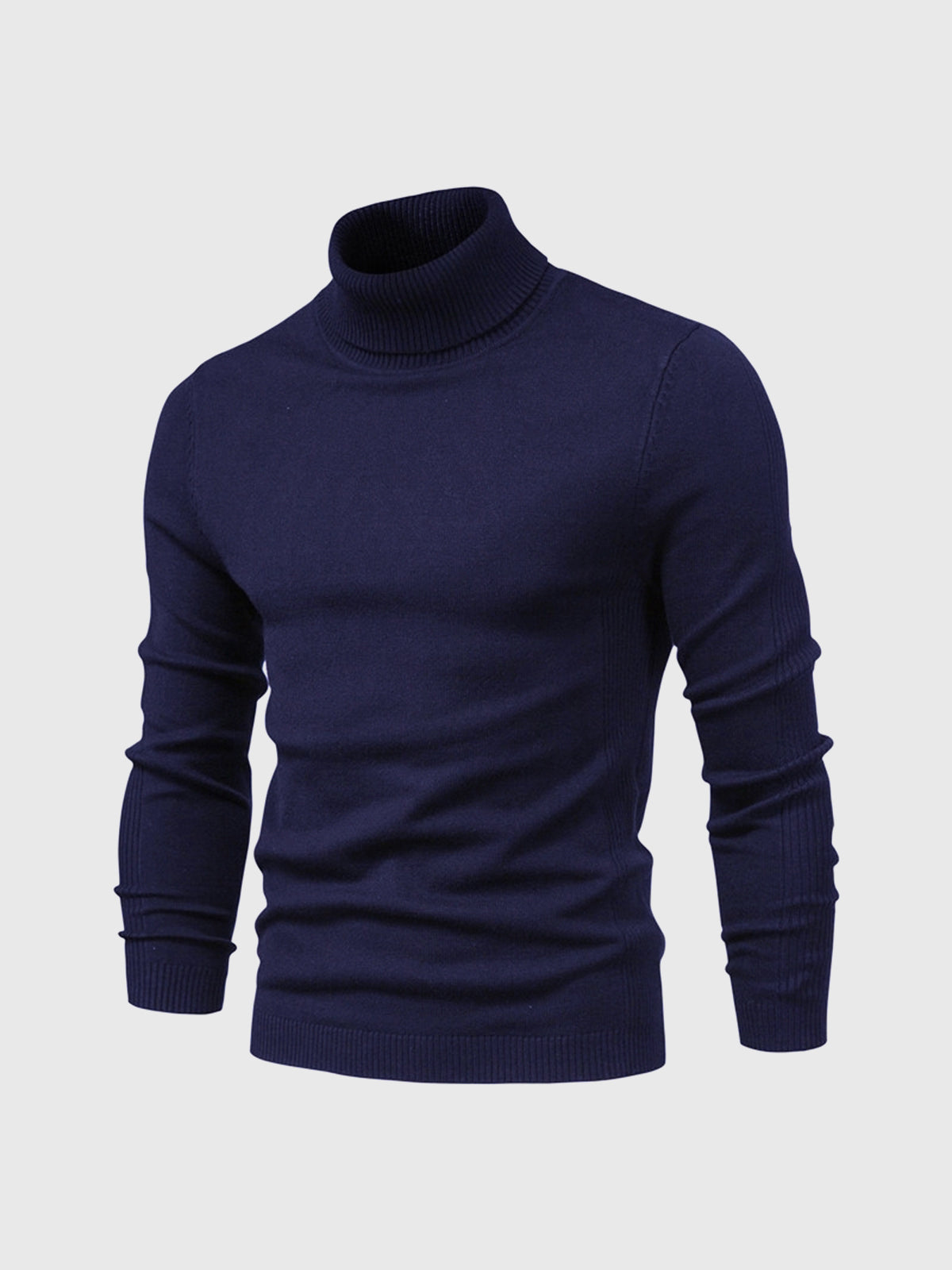 Męski sweter z golfem | Krój Modern Fit