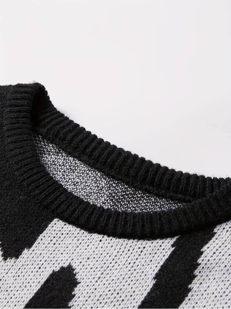 Graphic Crewneck Sweater for Men - Image 13