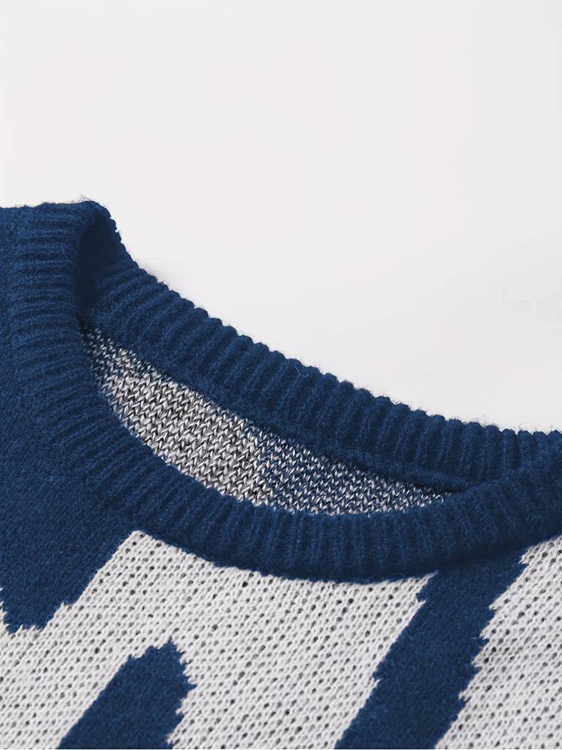 Graphic Crewneck Sweater for Men - Image 33