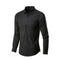 Camisa de vestir para hombre que no necesita planchado | Camisa de negocios de manga larga y corte entallado | Camisa de trabajo profesional que no se arruga, ideal para el otoño