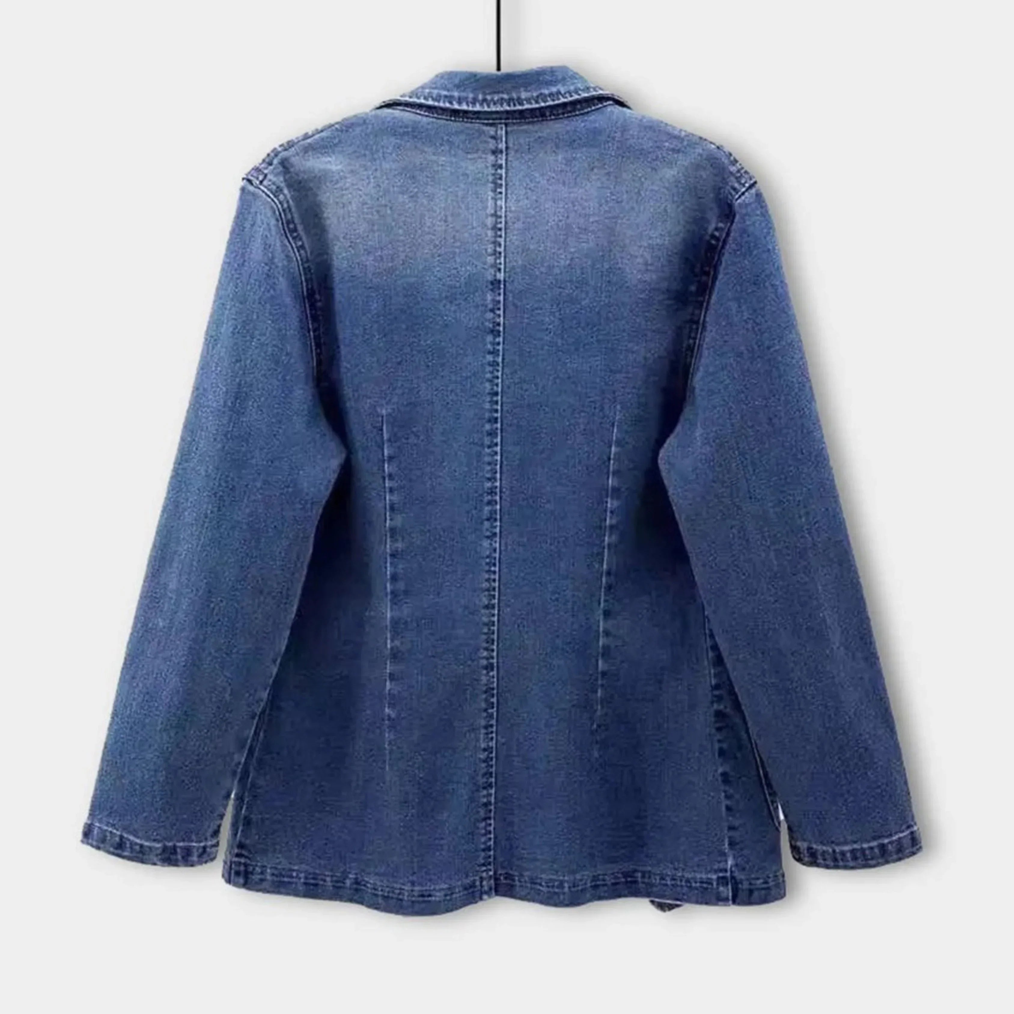 Blazer da donna in denim e stile moderno