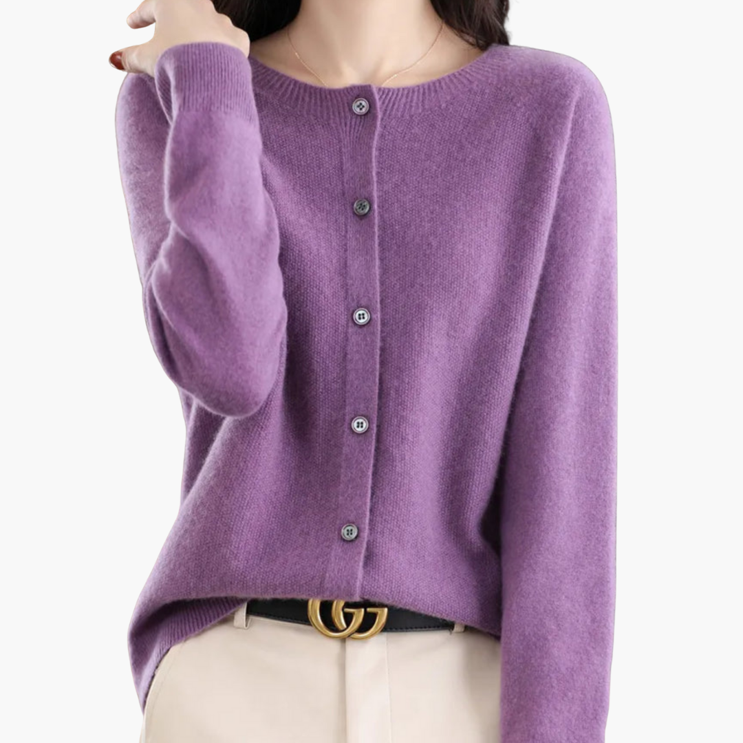 Women's cashmere cardigan