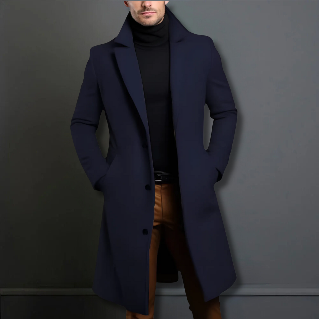 Cappotto lungo alla moda | Design senza tempo