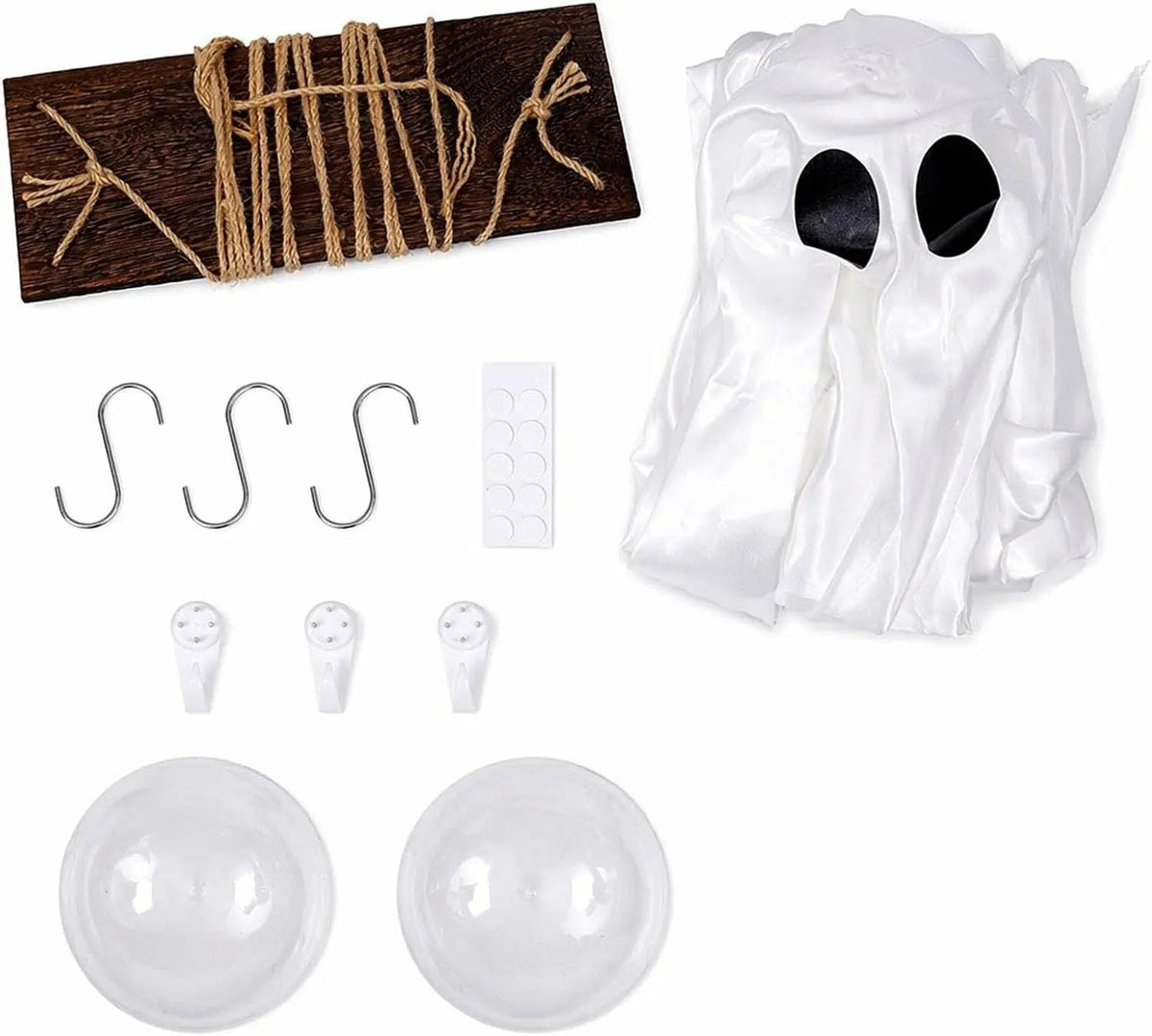 Osvětlená houpající se strašidelná halloweenská venkovní dekorace