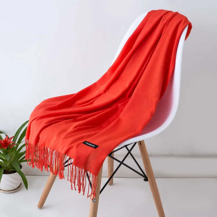 Dámský měkký šátek – lehký šátek na každodenní nošení – velký oversized šátek pro vrstvení – měkký a hřejivý zimní šátek