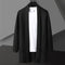 Men's Batwing Sleeve Cardigan | Open Front Thick Knit Sweater for Winter Layering | Loose Fit Relaxed Shawl Collar Cardigan