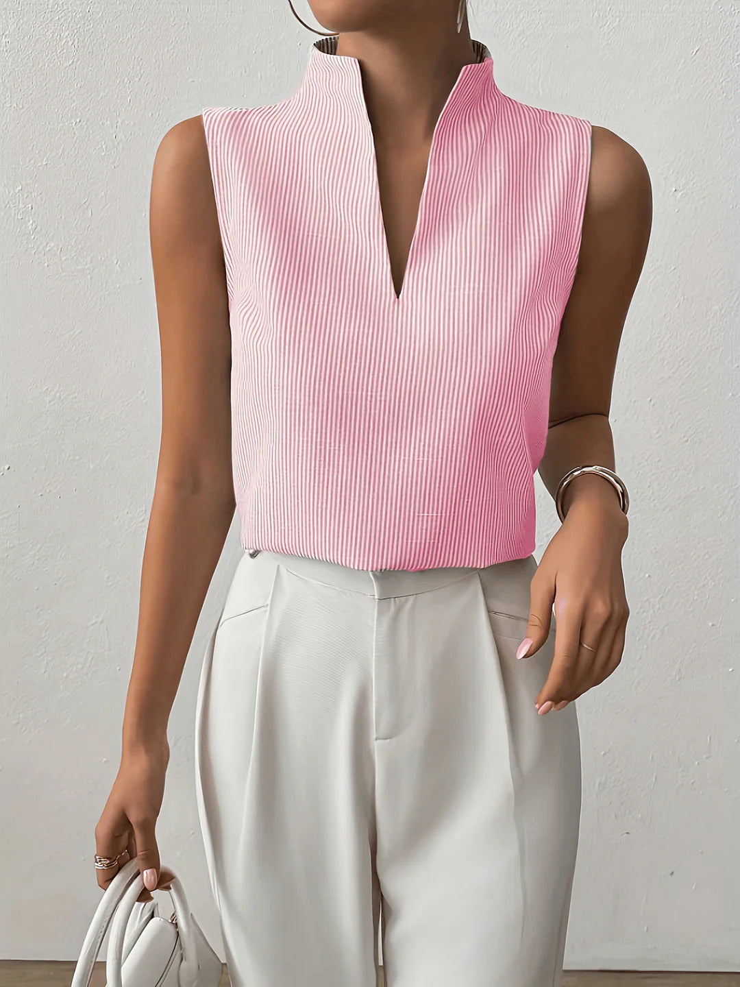 Women’s Sloane Striped Sleeveless Blouse