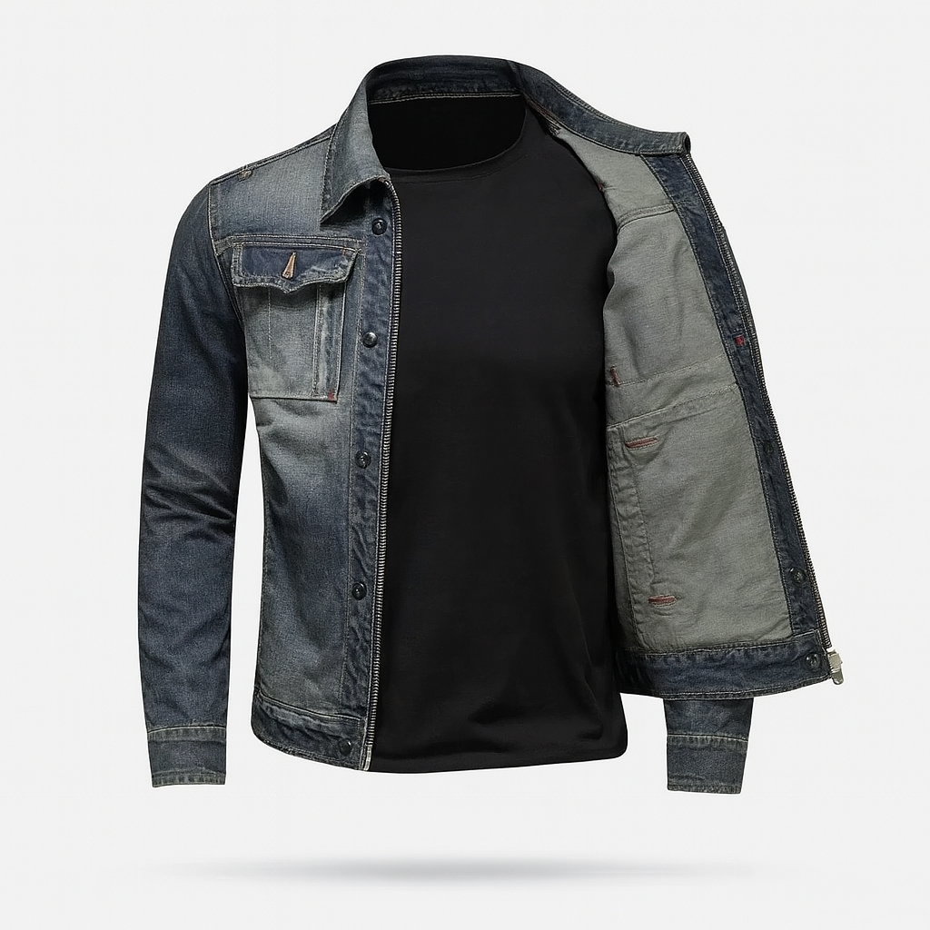 Retro denim jacket