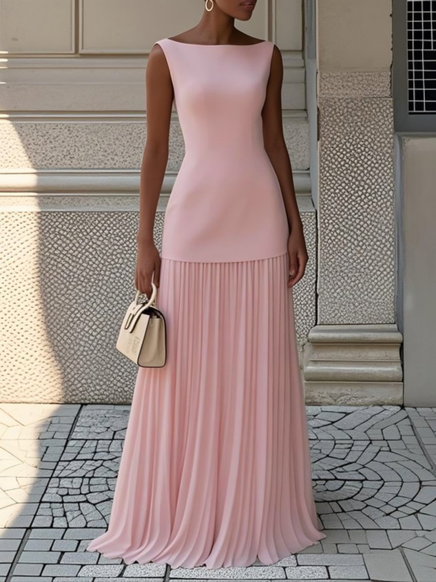 Aria | Flattering & Flowing White Maxi Dress for Women 1