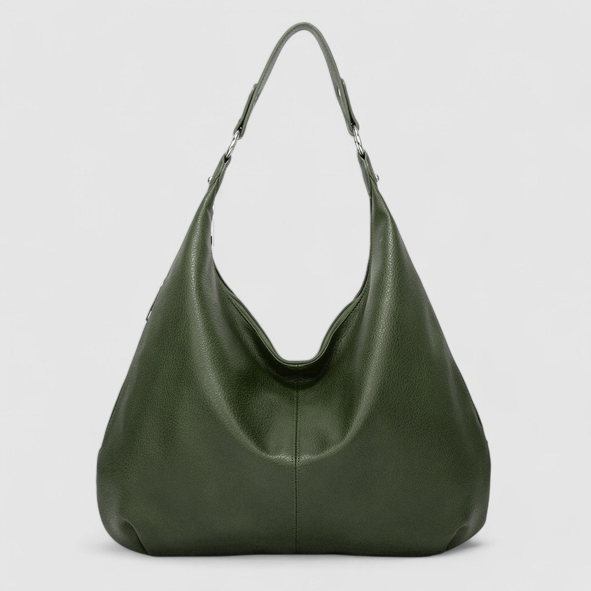 Wegańska torba na ramię ze skóry PU | W kształcie półksiężyca
