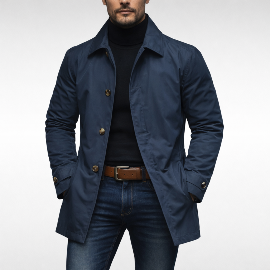 Axton | Stylish Weather-Resistant Men's Overcoat 5
