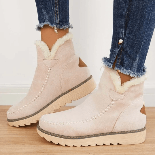 Super comfortable and warm winter boots for women - non-slip and soft lined