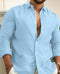 Bram Men's Linen Shirt - Breathable, Durable and Stylish for Everyday and Formal Occasions