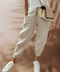 Pantaloni da donna in lino | Pantaloni estivi casual e leggeri | Pantaloni traspiranti da indossare tutti i giorni, per un look comodo nella stagione calda