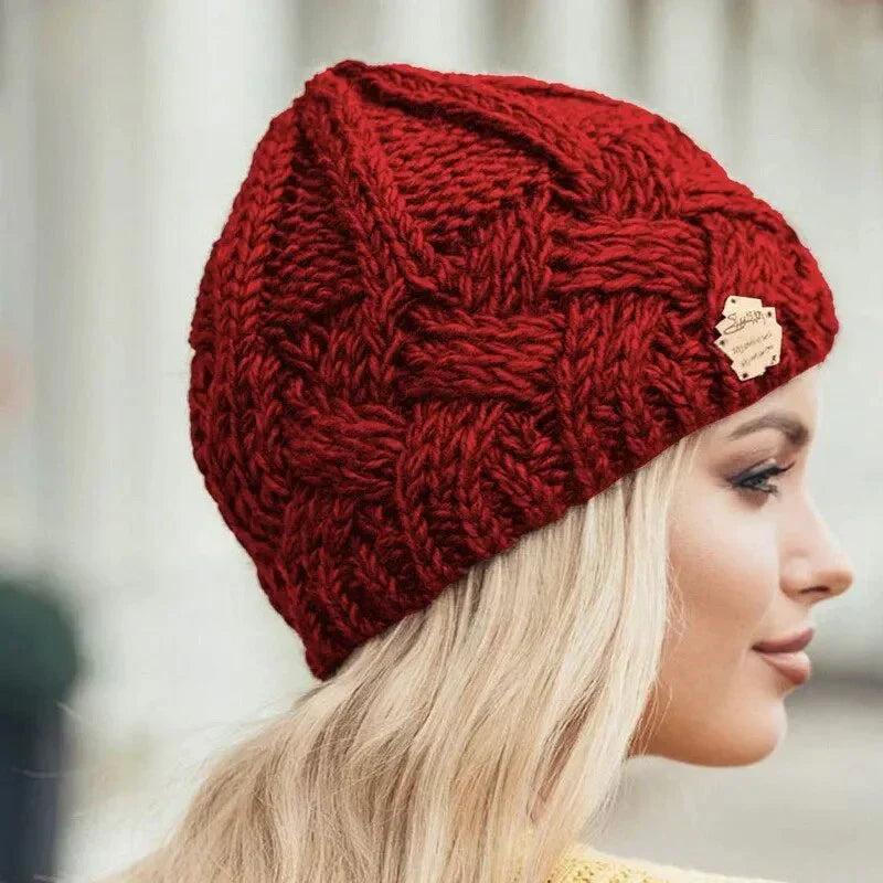 Berretto in maglia morbido e alla moda