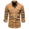 Men's Corduroy Summer Shirt | Breathable, Modern Casual Fit